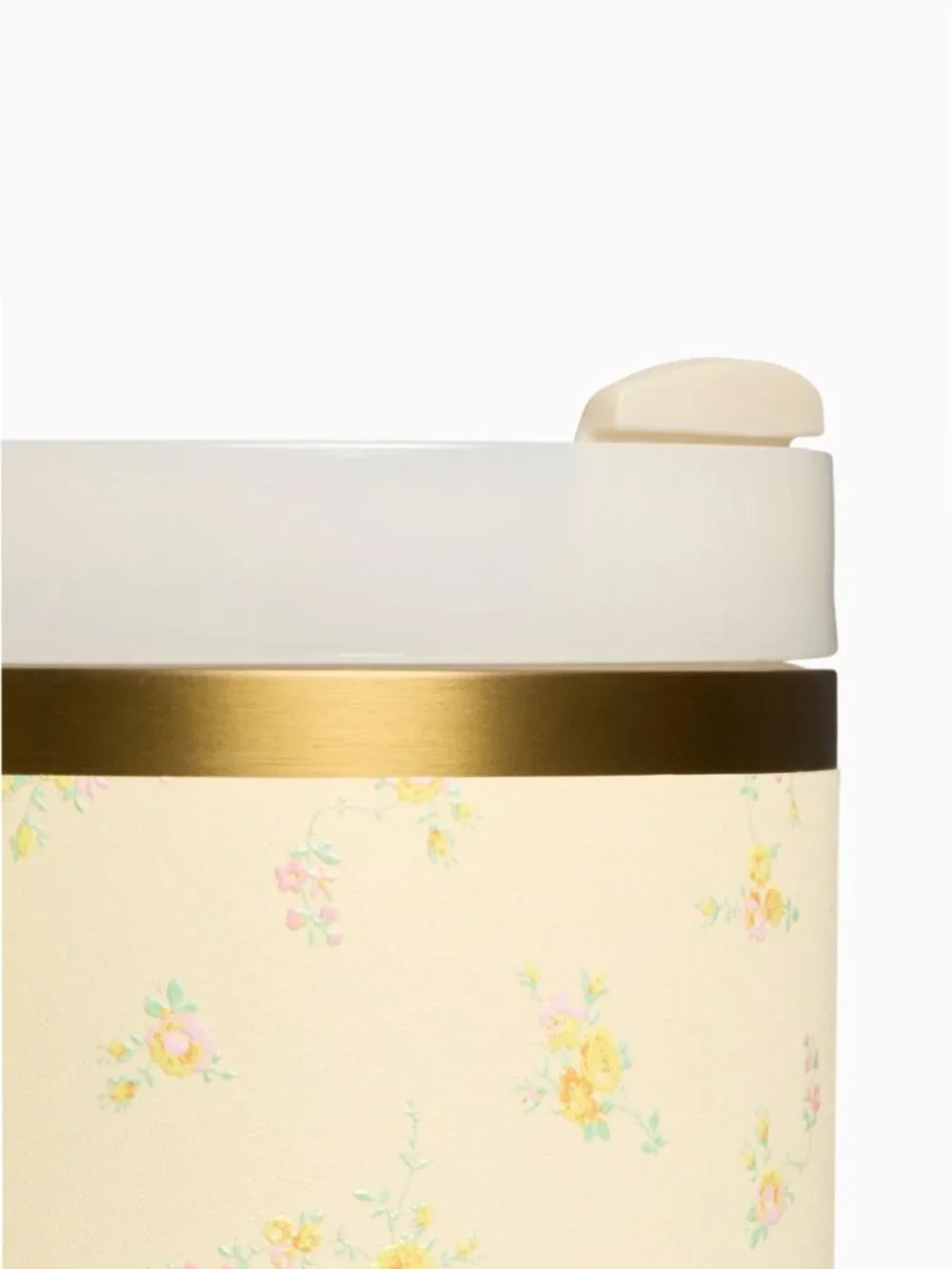 LoveShackFancy x Stanley 1913 NEW Quencher Flowstate Tumbler in Lemon Haze